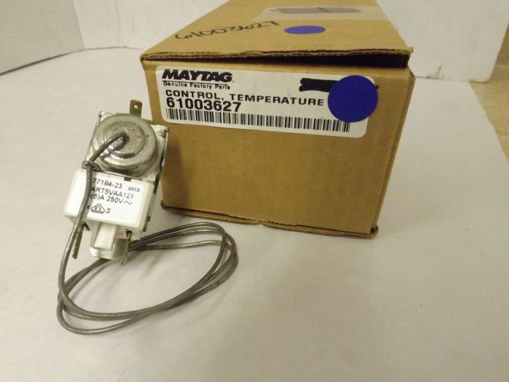 MAYTAG WHIRLPOOL REFRIGERATOR 61003627 TEMP. CONTROL NEW MAYTAG WHIRLPOOL REFRIGERATOR 61003627 TEMP. CONTROL NEW